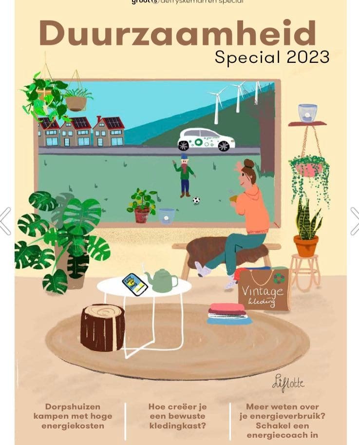 2023 cover illustratie duurzaamheid